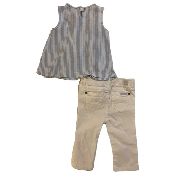 Baby girl 7FAM outfit 6-9 months - Picture 4 of 4